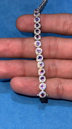 Pulso Tennis Circle Plata.925