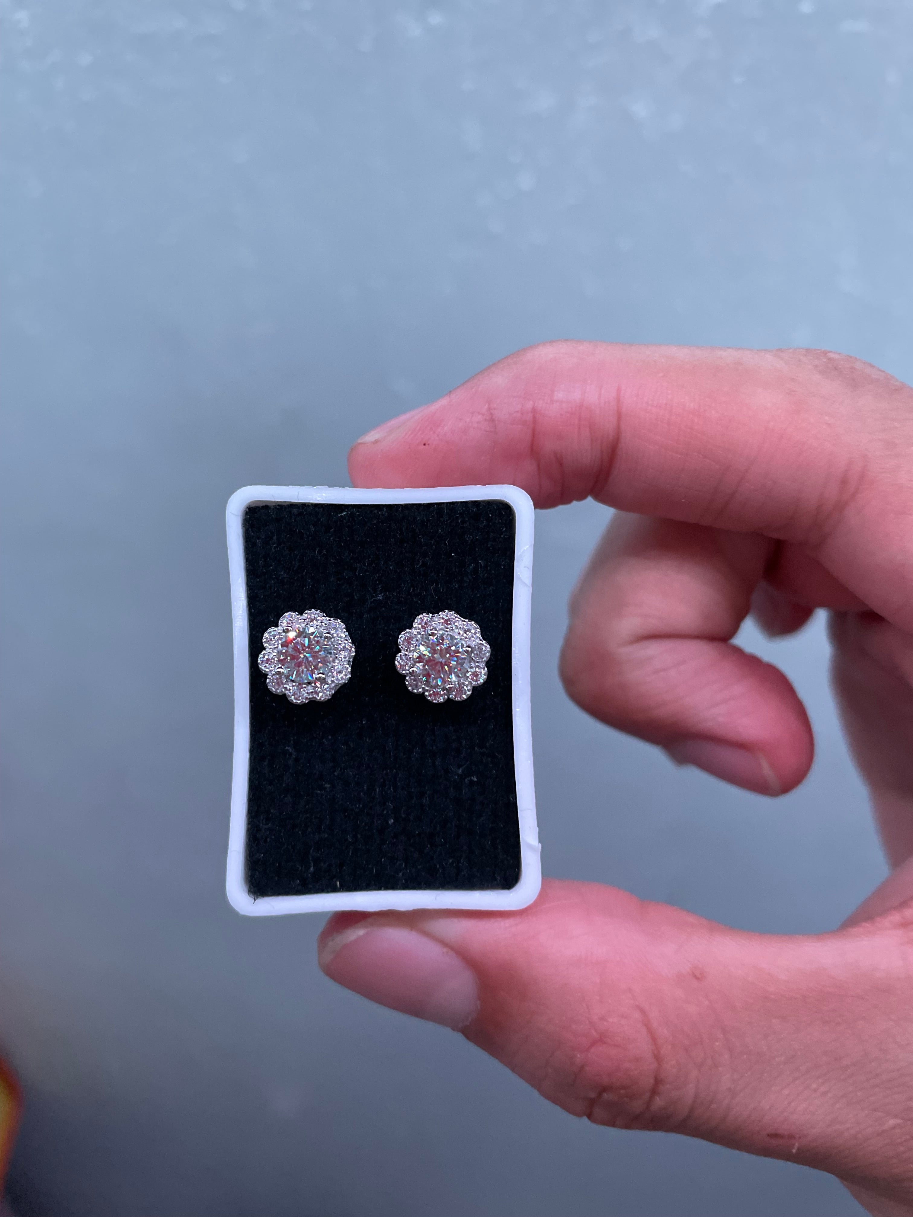 Aretes Moissanite Vvs 1