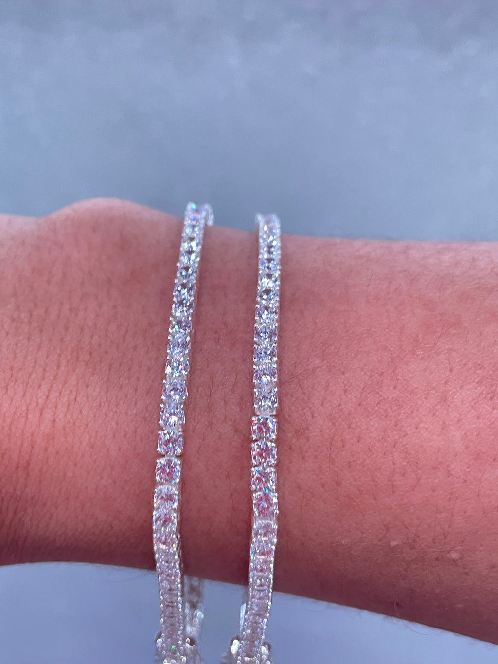 925 Silver Tennis Bracelet