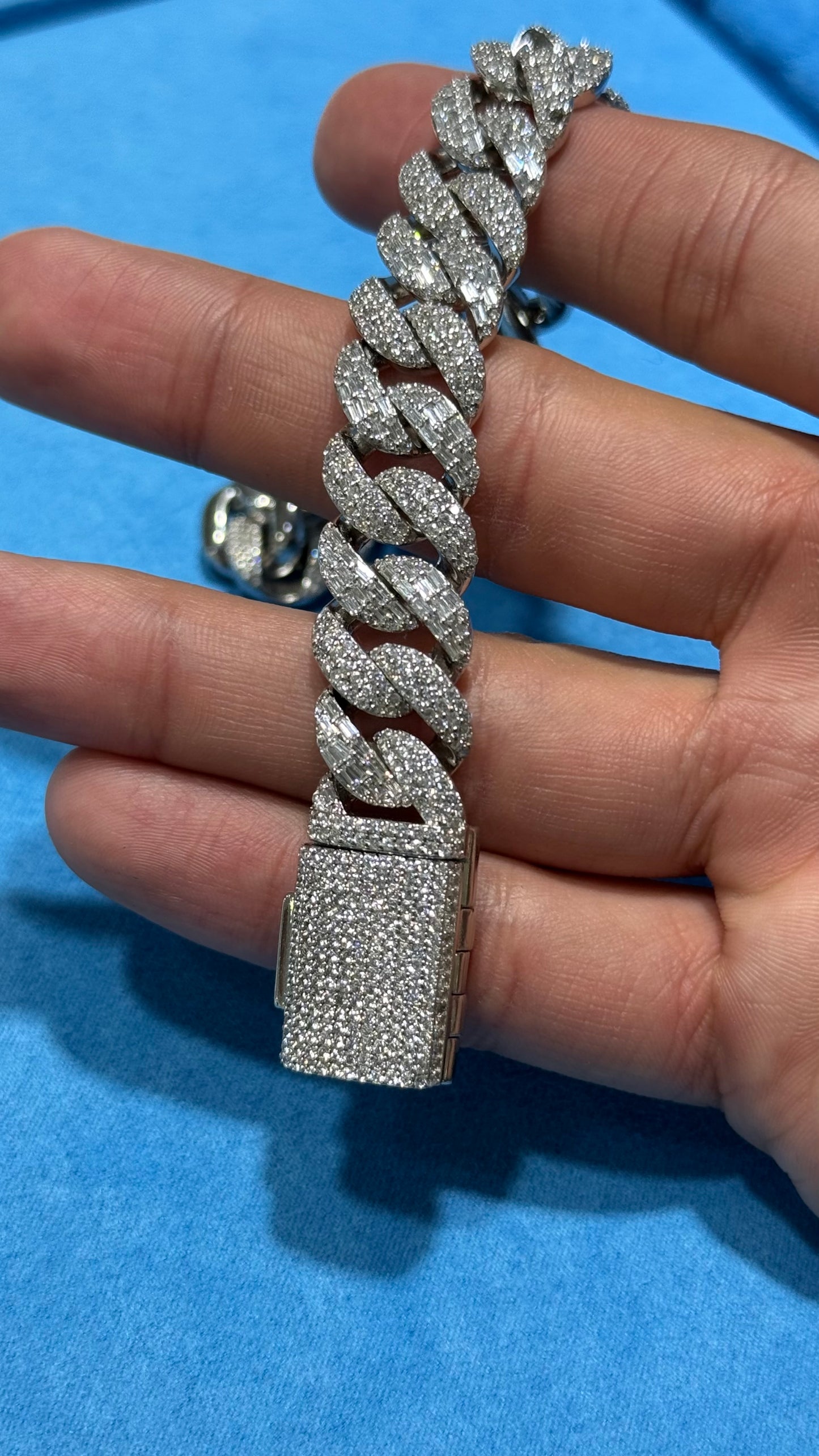 Pulso Miami Baguette Plata.925