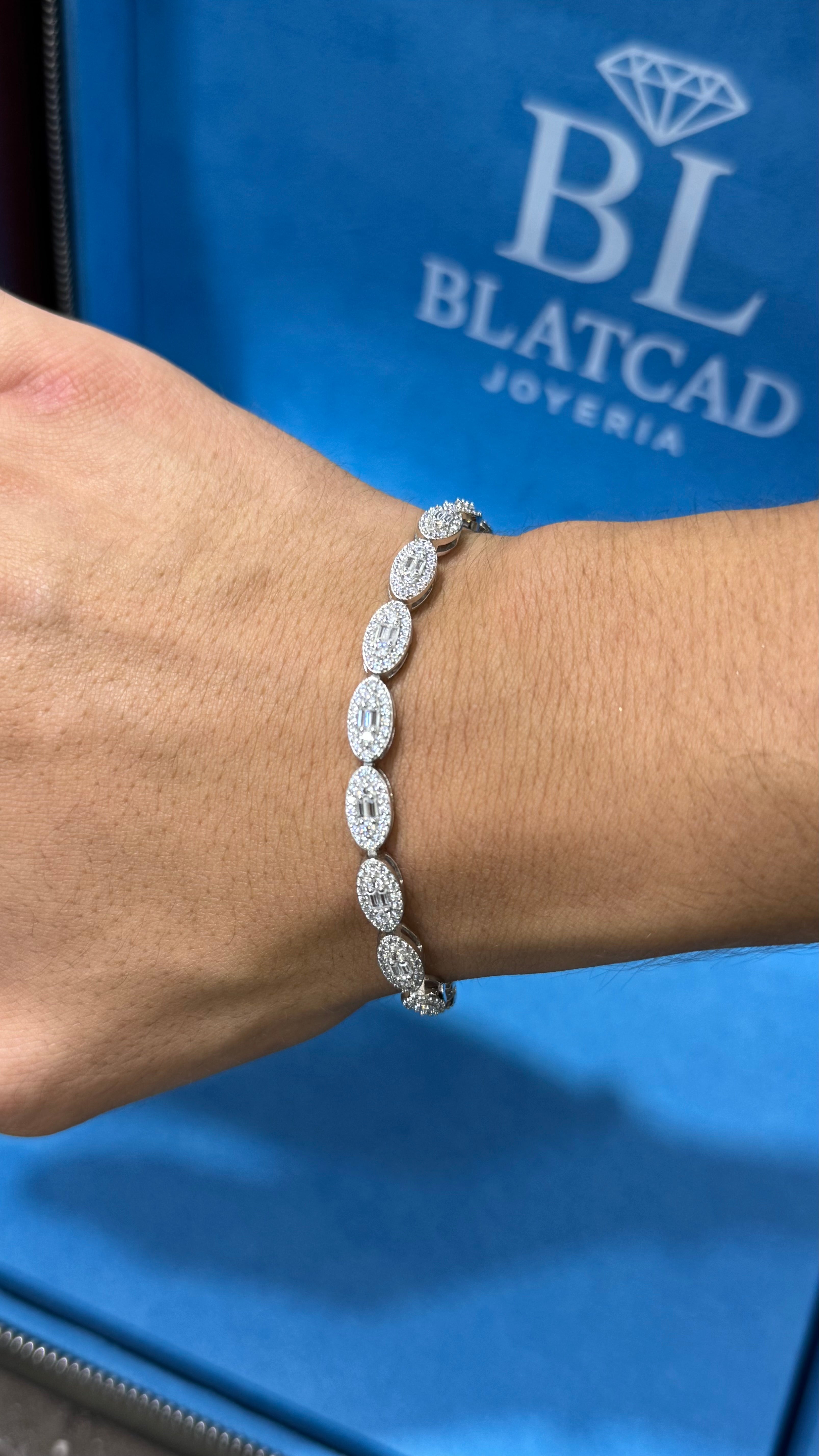 Pulso Óvalo Plata.925