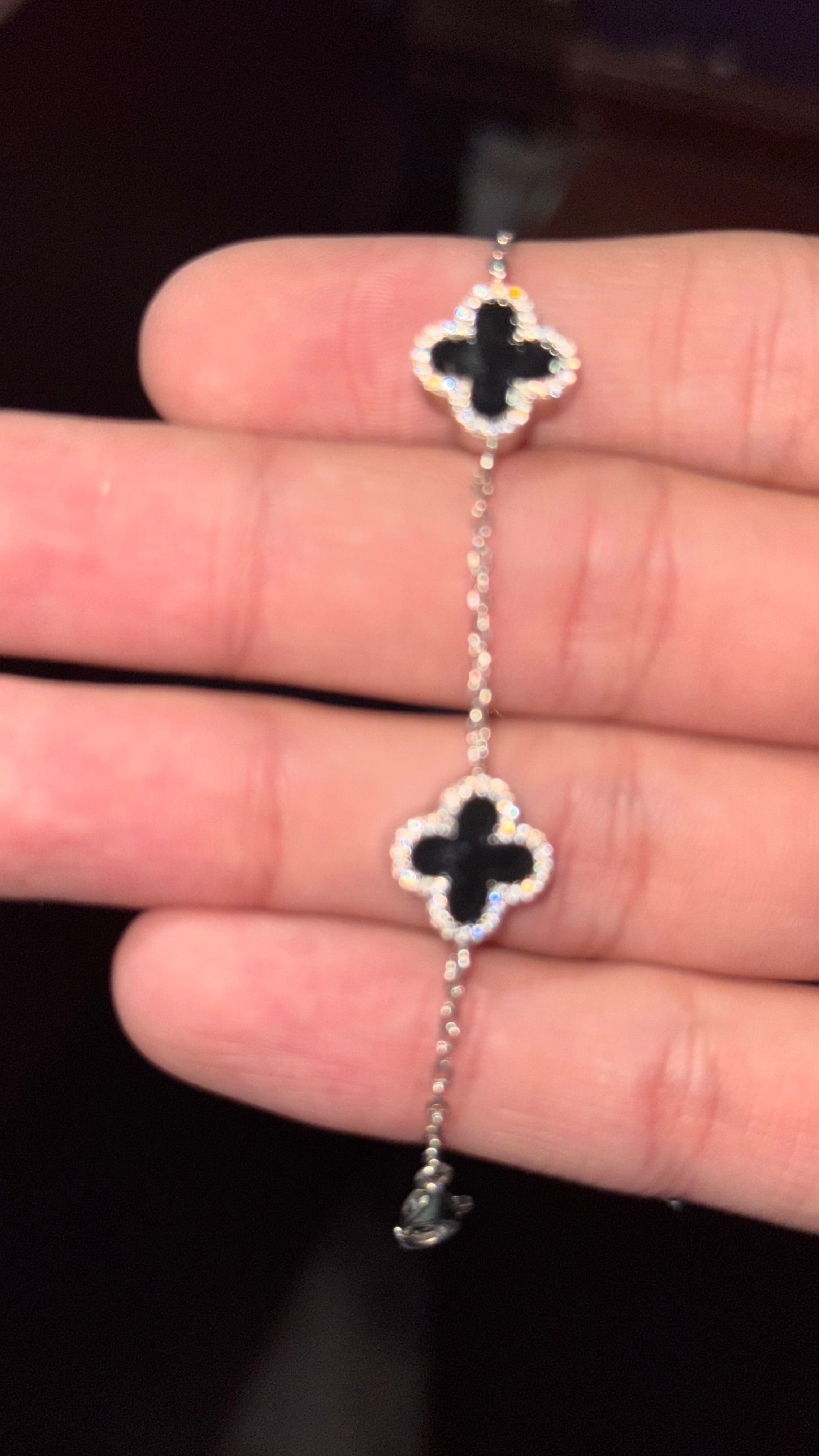 Pulso Van Cleef Plata.925