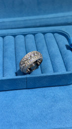 Anillos CoFl Moissanita Plata.925