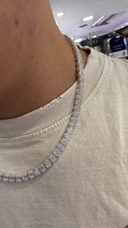 Cadena Baguette Plata.925