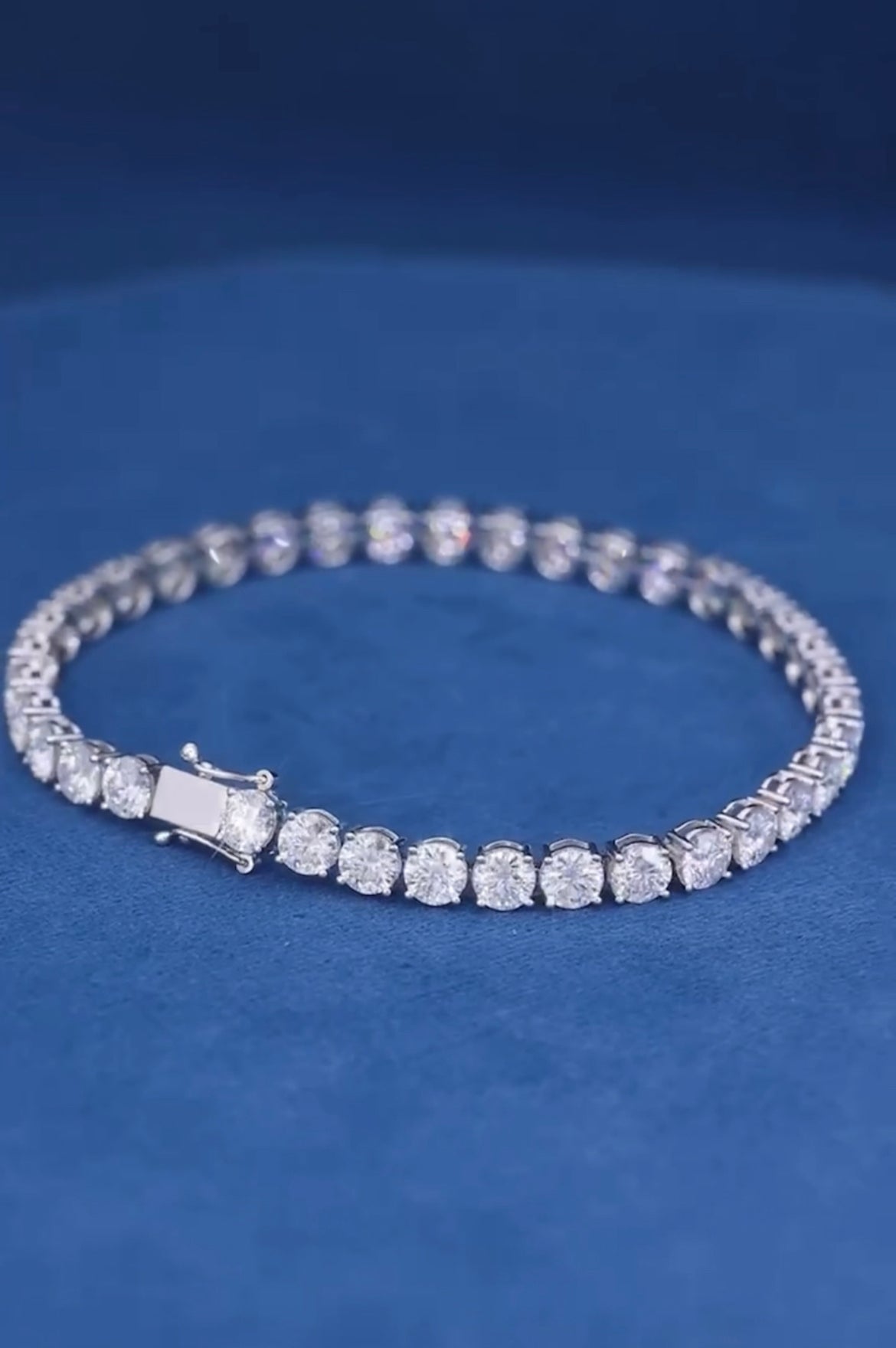 14K Gold Tennis Bracelet