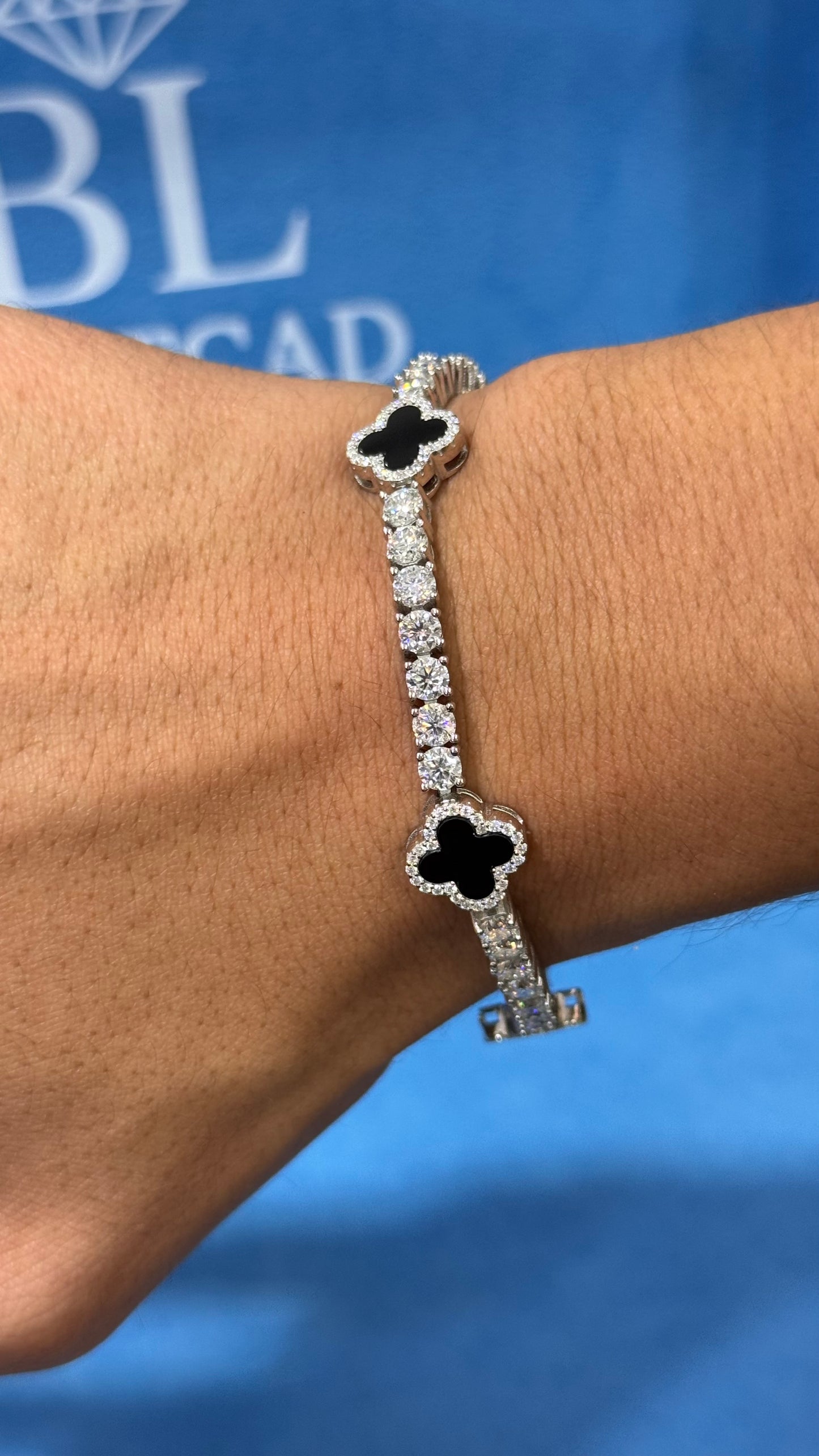 Pulso VanTen Moissanita Plata.925