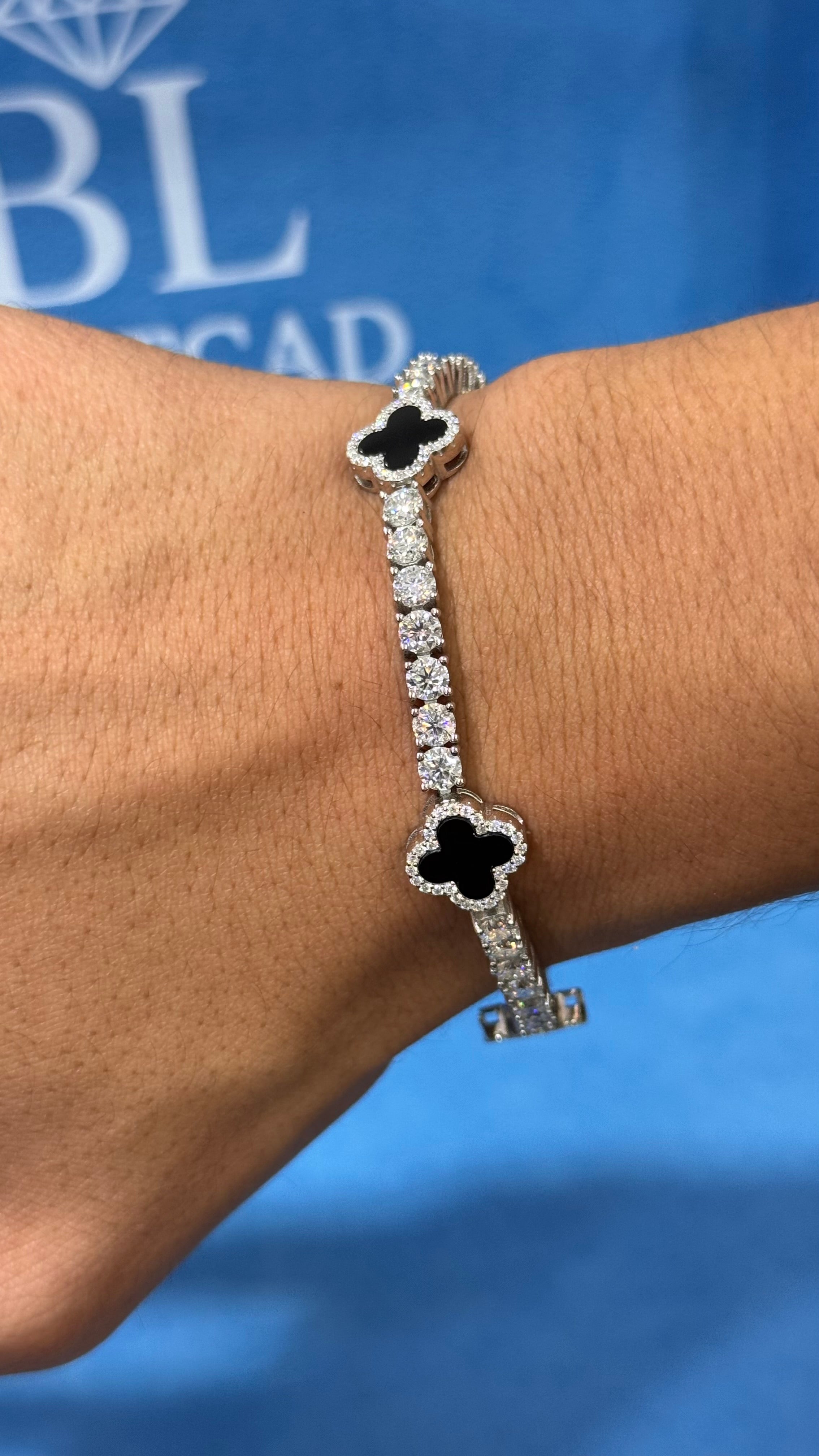 Pulso VanTen Moissanita Plata.925