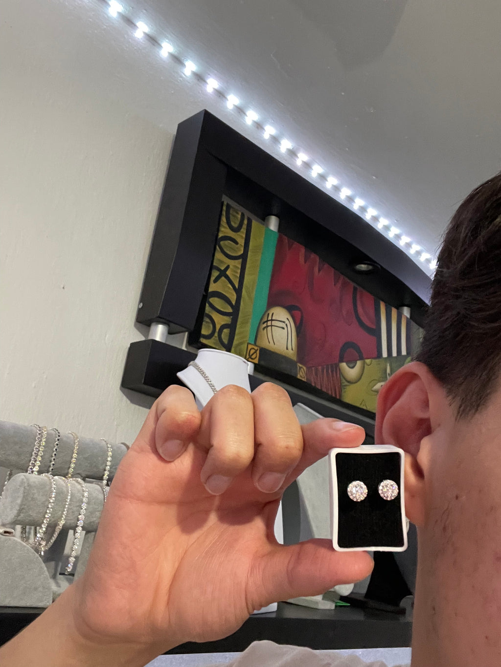 Aretes Moissanite Vvs 1