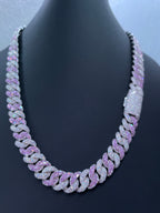 925 Silver Miami Baguette Chain