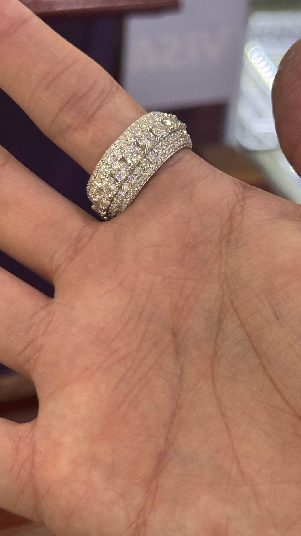 Anillos CoFl Moissanita Plata.925