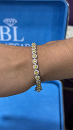 Pulso Tennis Circle Plata.925