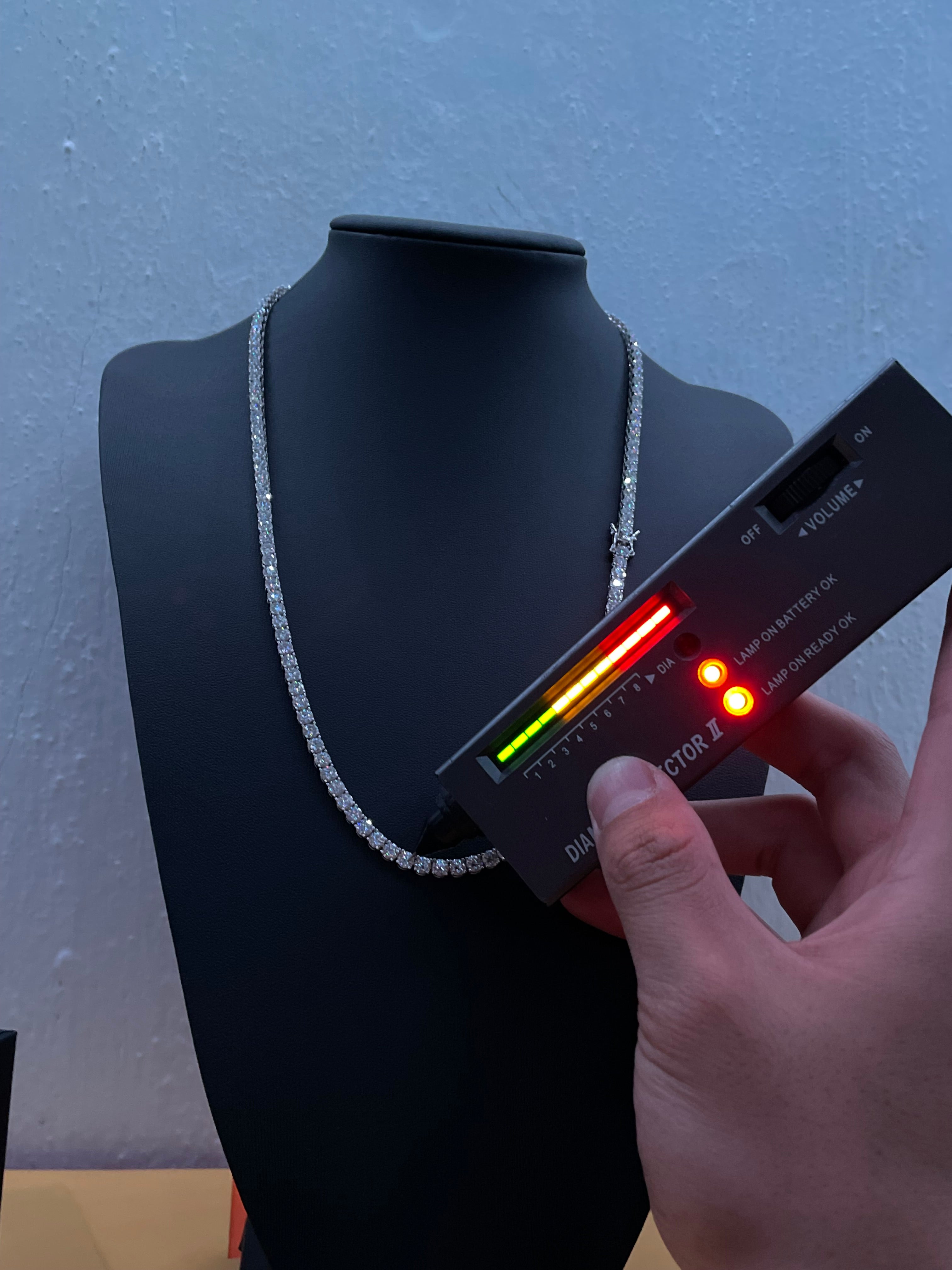 Moissanite Tennis Chain