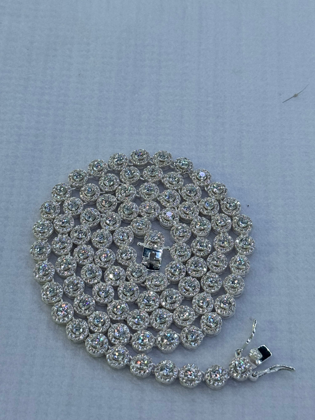 Cadena Circle Plata.925