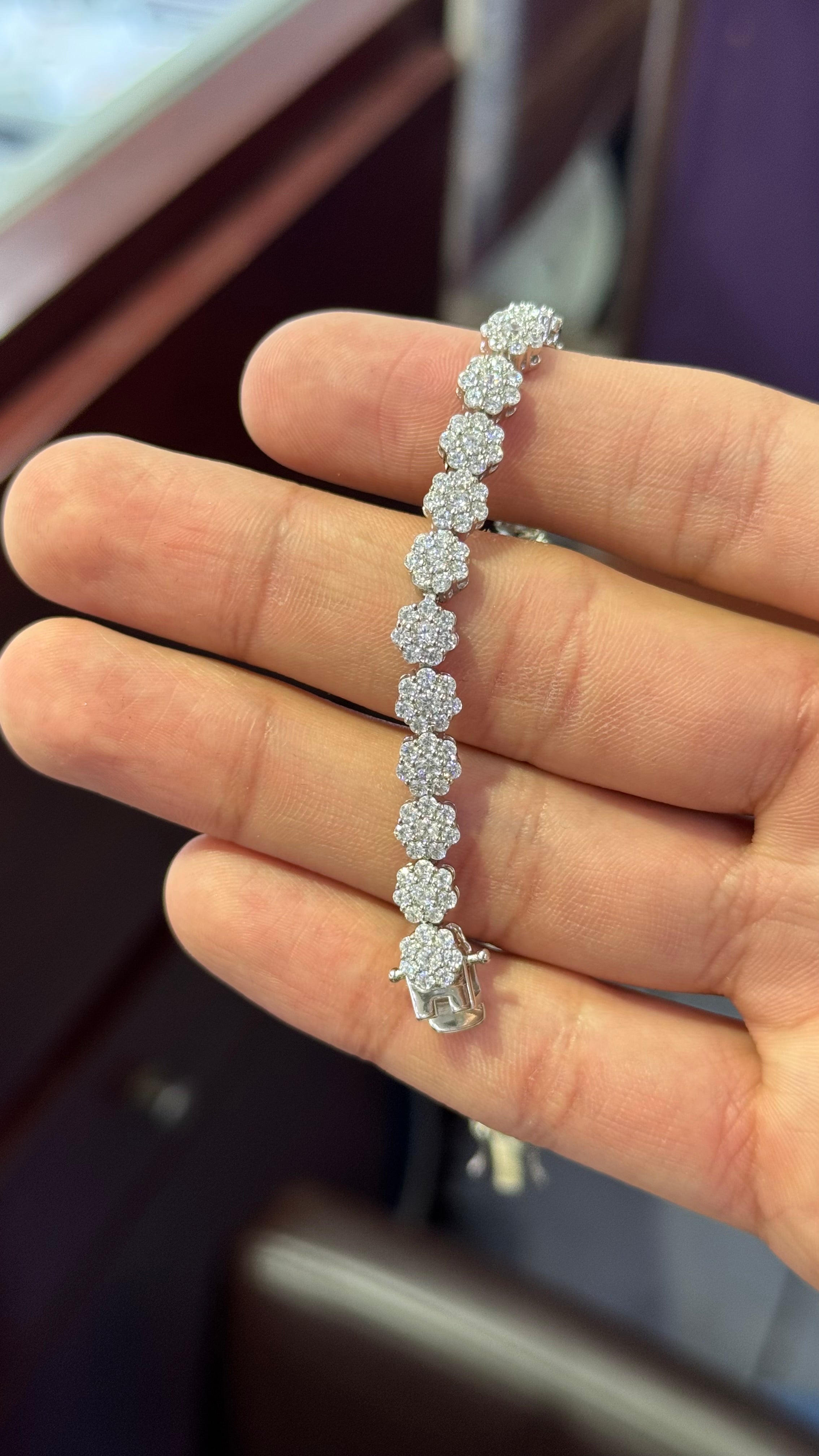 Pulso Tennís Circle Plata.925