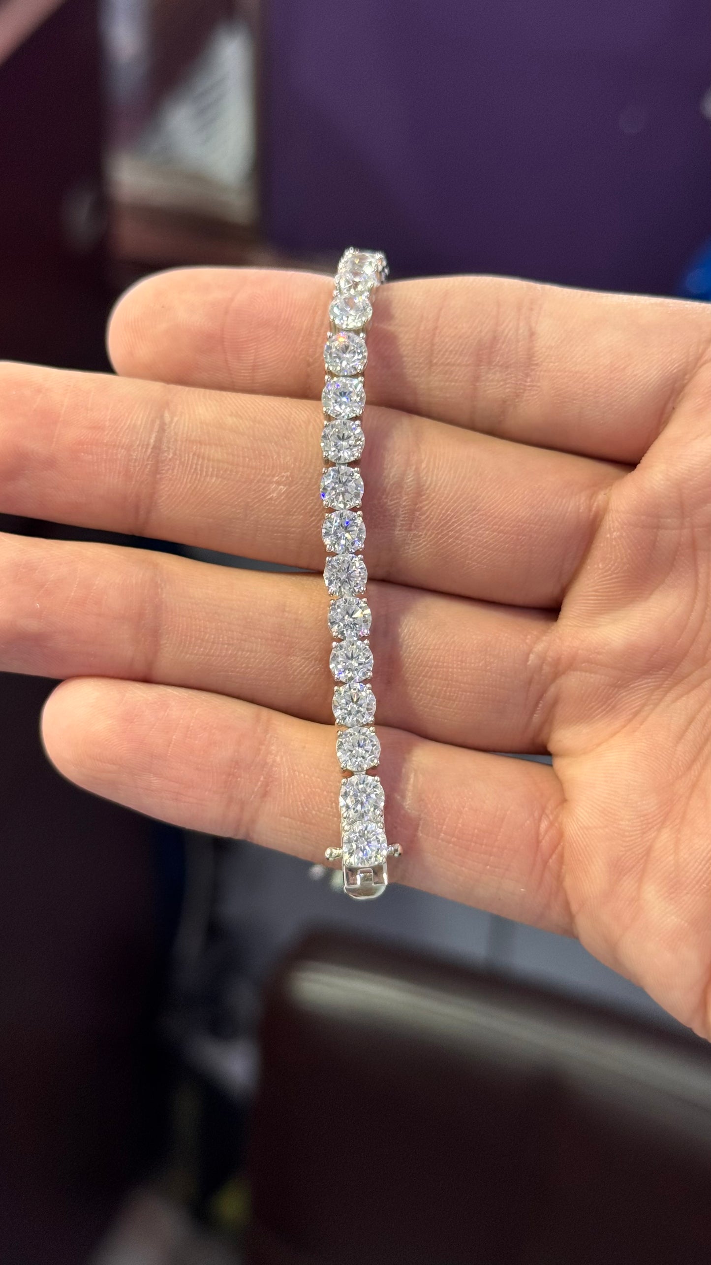 Pulso Tennis Plata.925