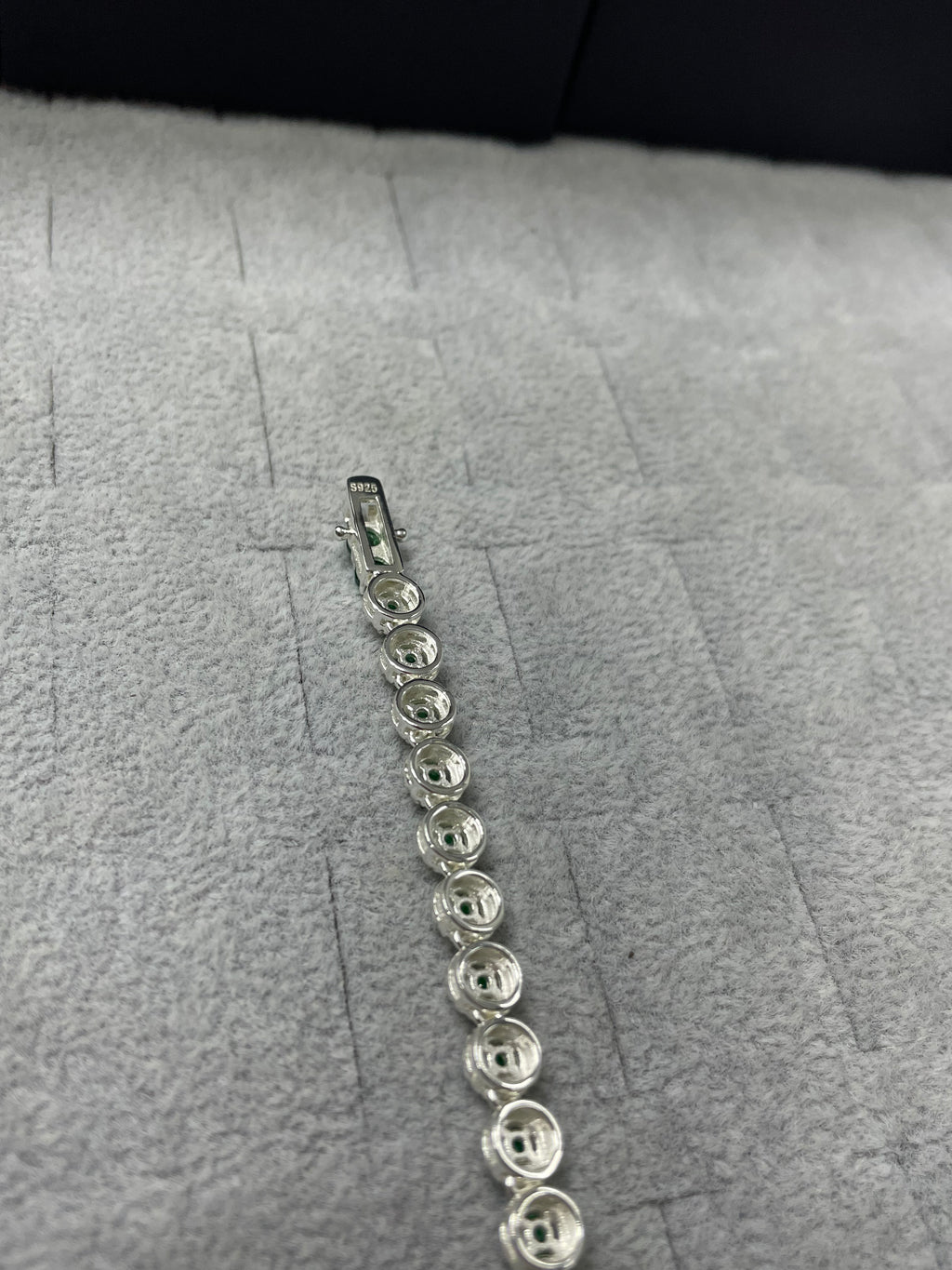 Tennis Circle Bracelet Silver.925