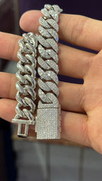 Pulso Miami Baguette Plata.925