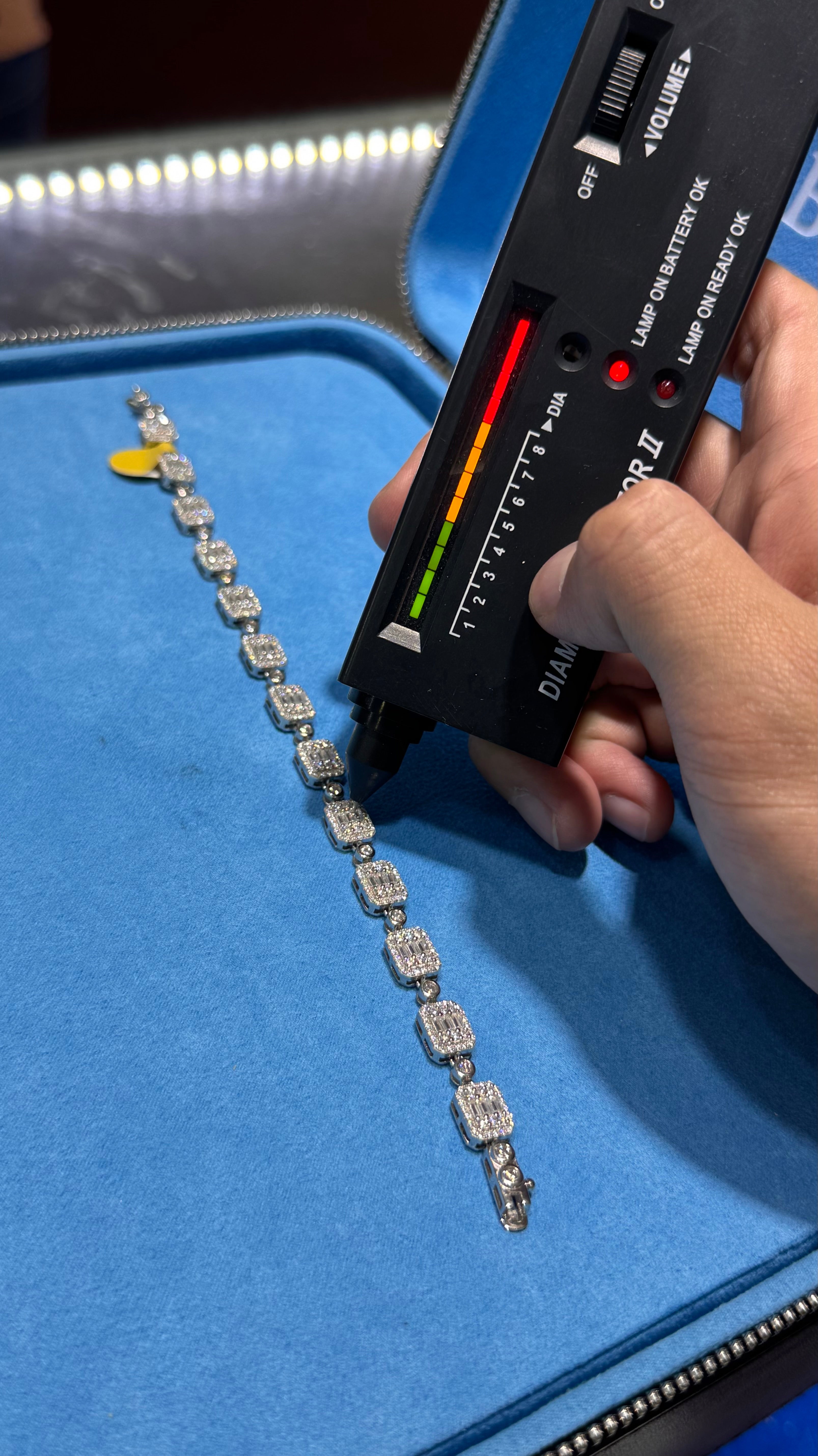 Pulso Cuarw Moissanita Plata.925