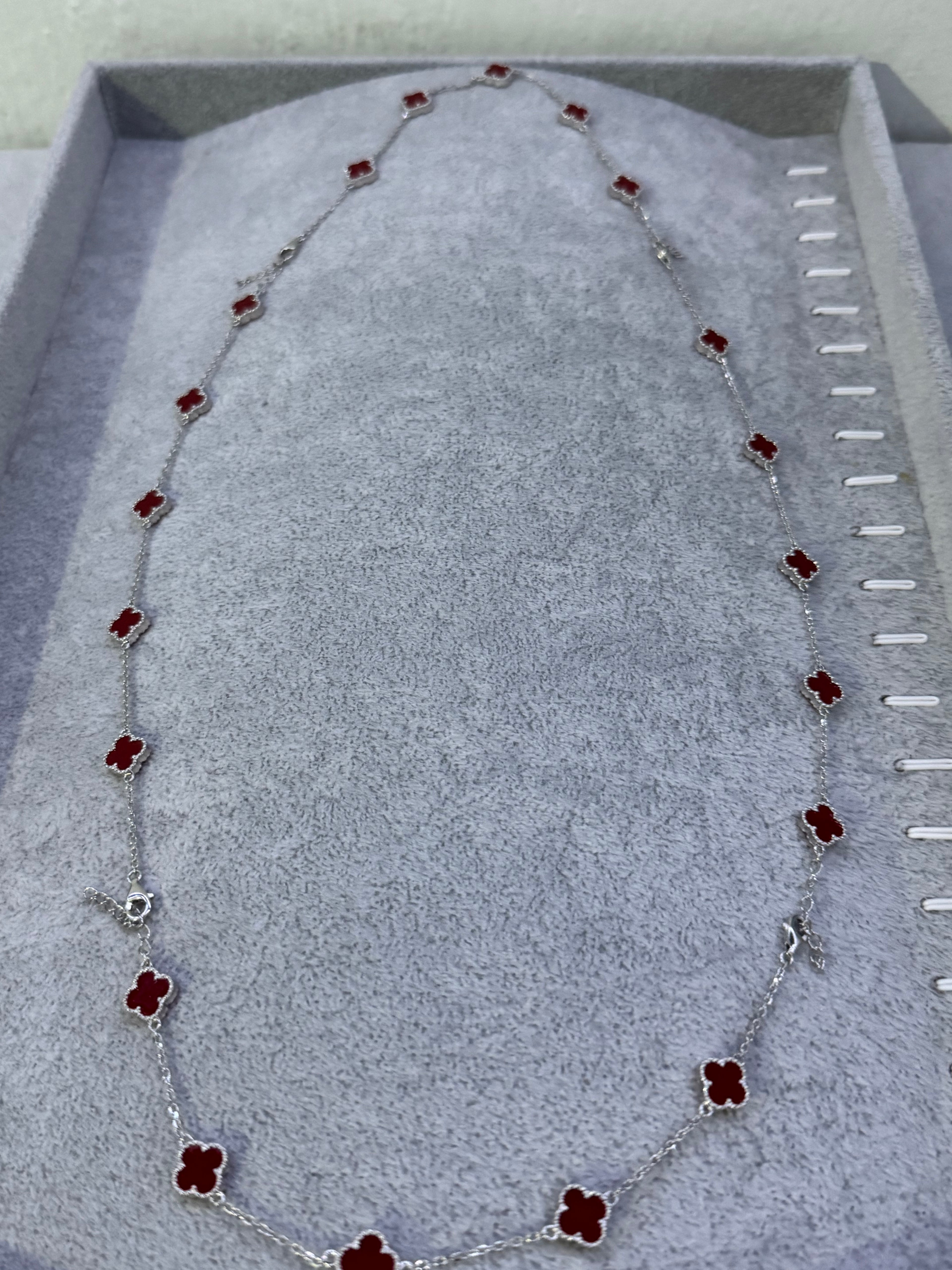 Cadena Vam Cleef Plata.925