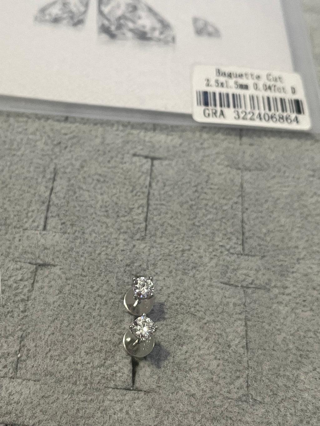 Aretes Moissanite Vvs 1