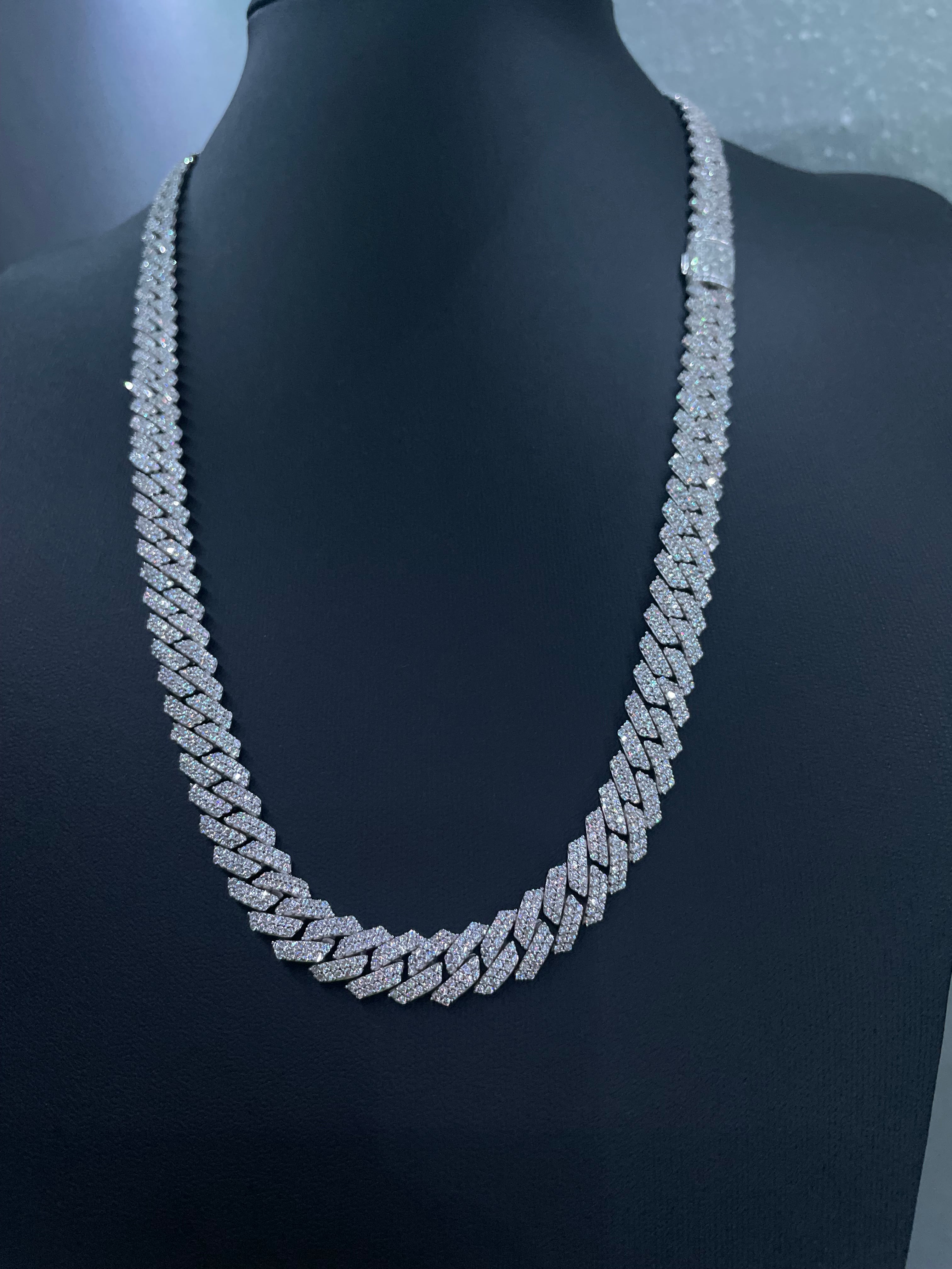 Miami Moissanite Chain