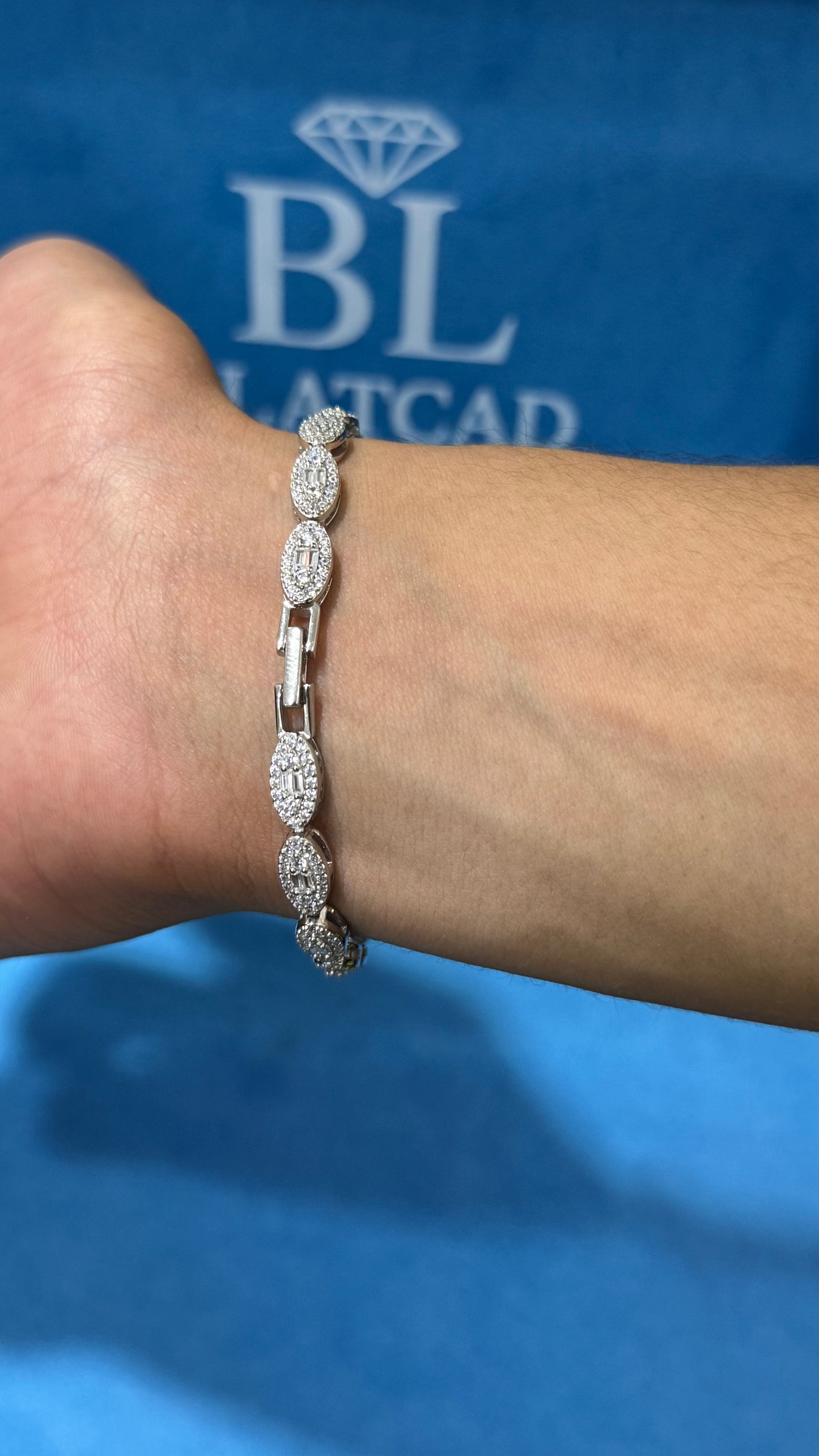 Pulso Óvalo Plata.925