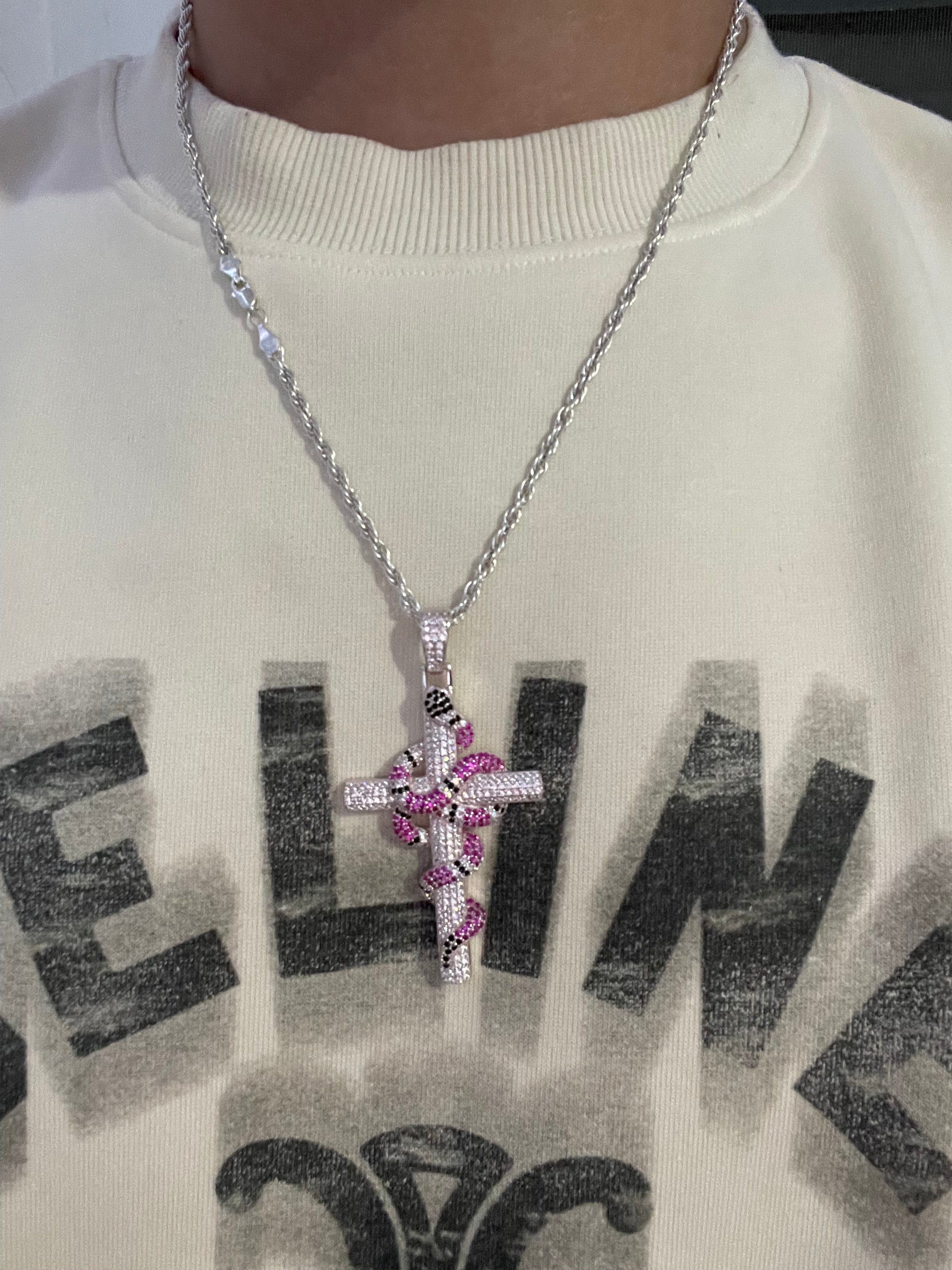 925 Silver Cross Pendant