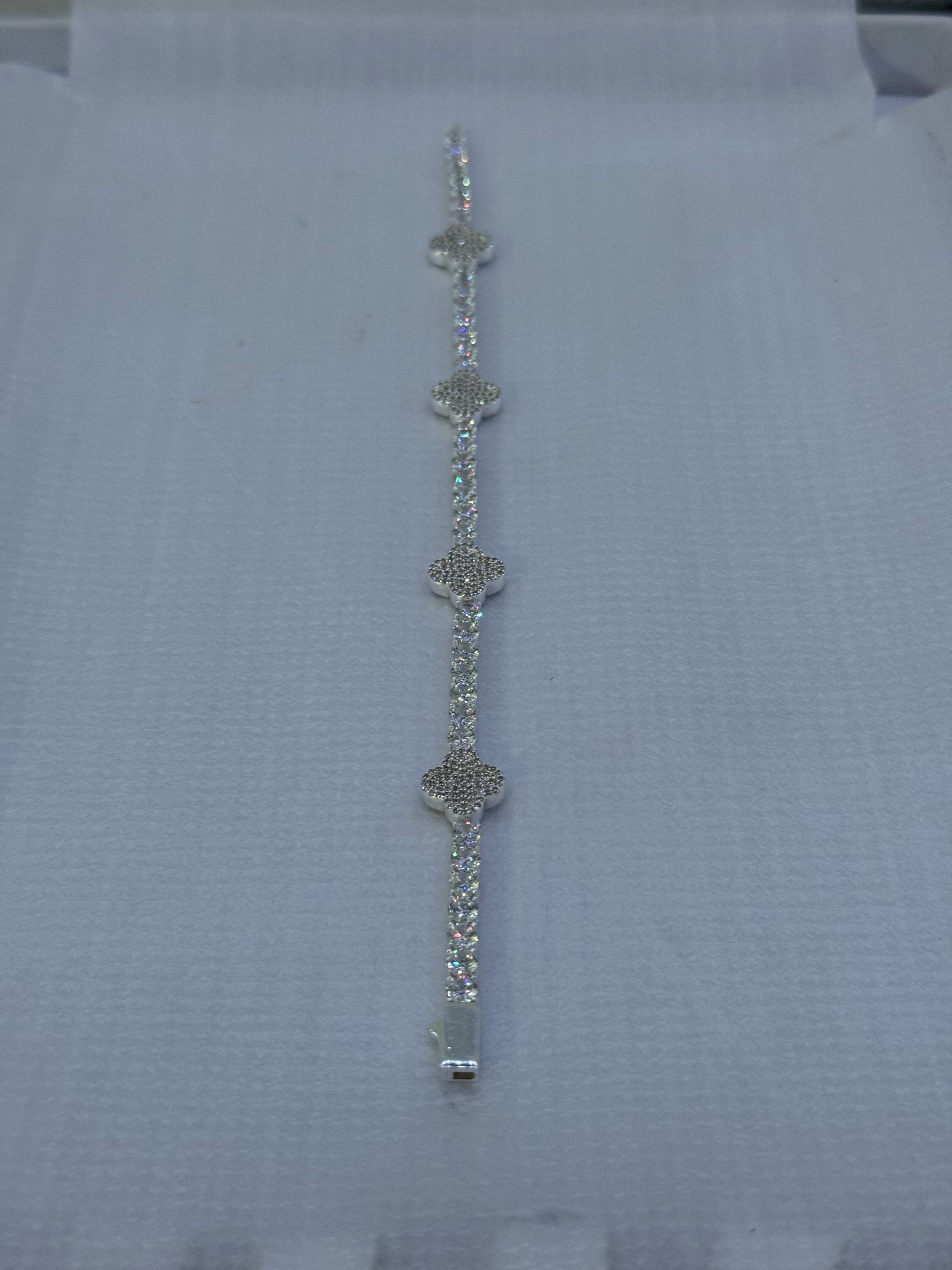 Pulso Van Cleef Plata.925