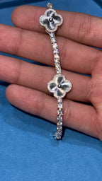 Pulso VanTen Moissanita Plata.925