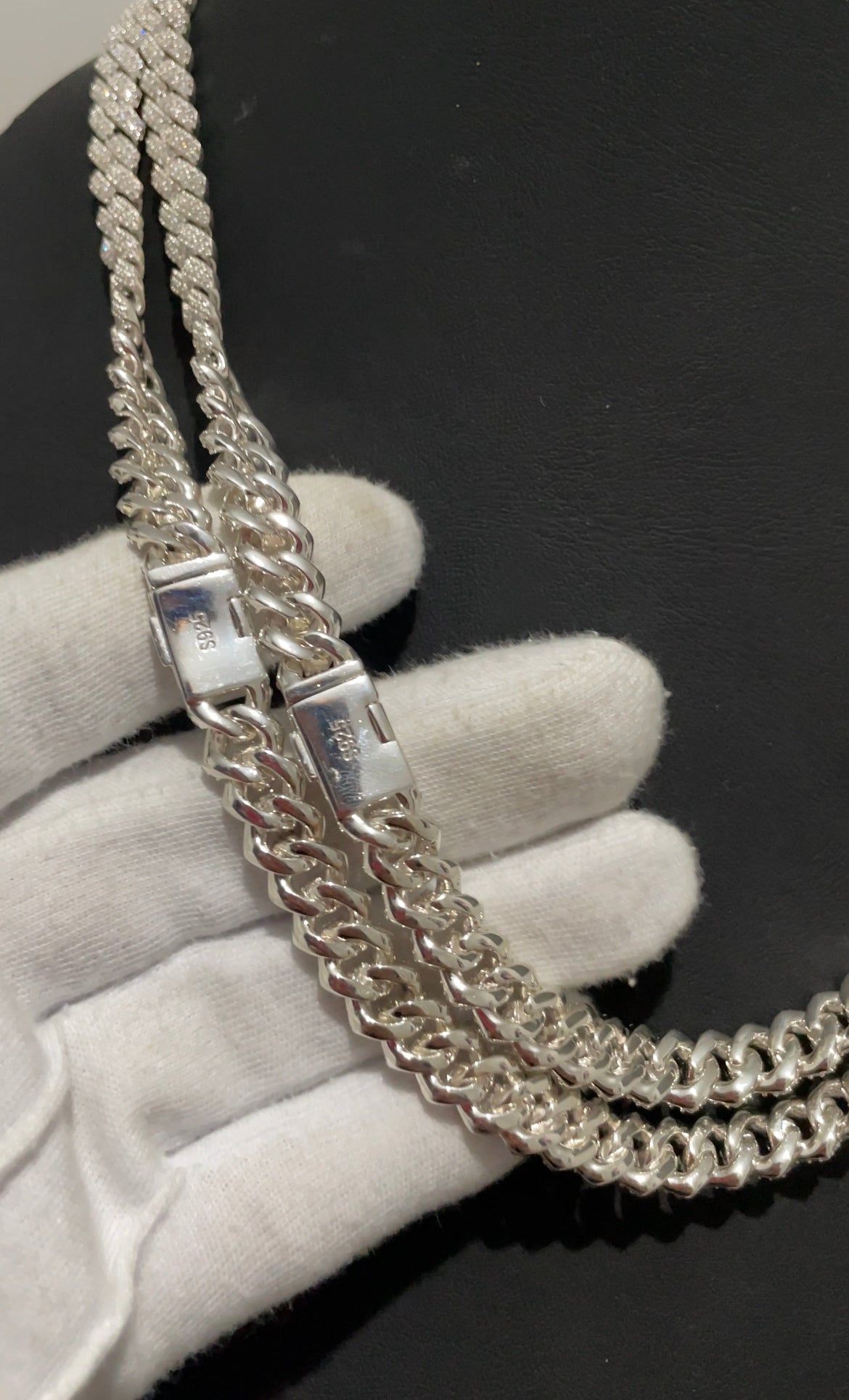 925 Silver Miami Chain