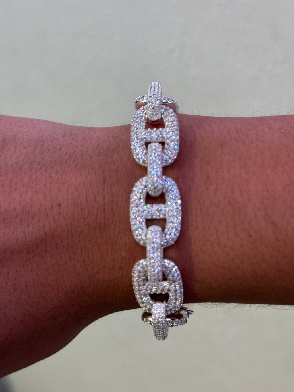 Pulso Tipo Gucci Plata.925