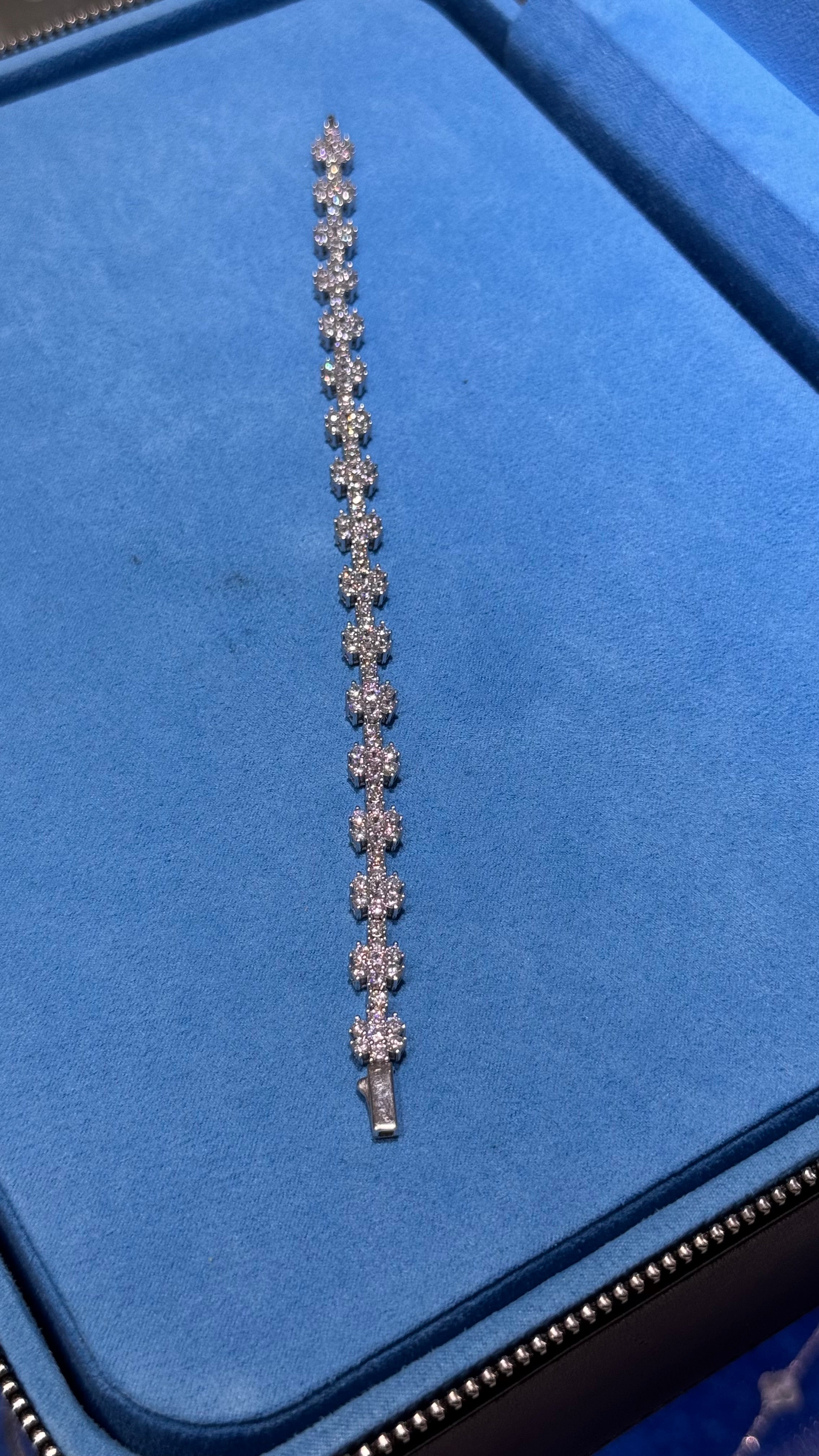 Pulso Copos nieve Plata.925