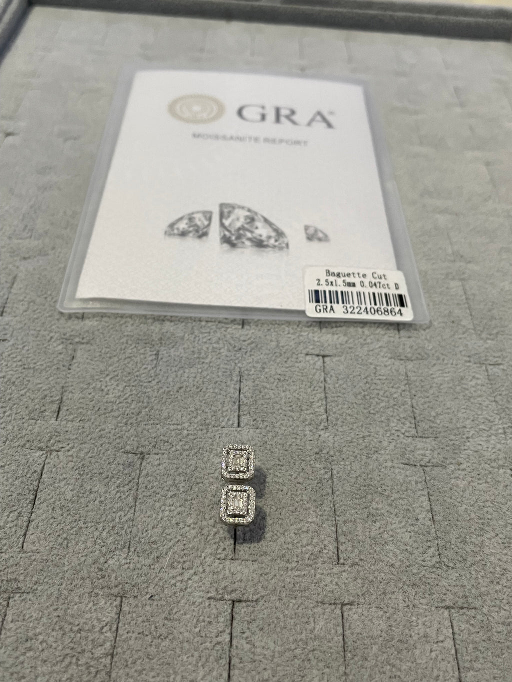 Aretes Moissanite Vvs 1