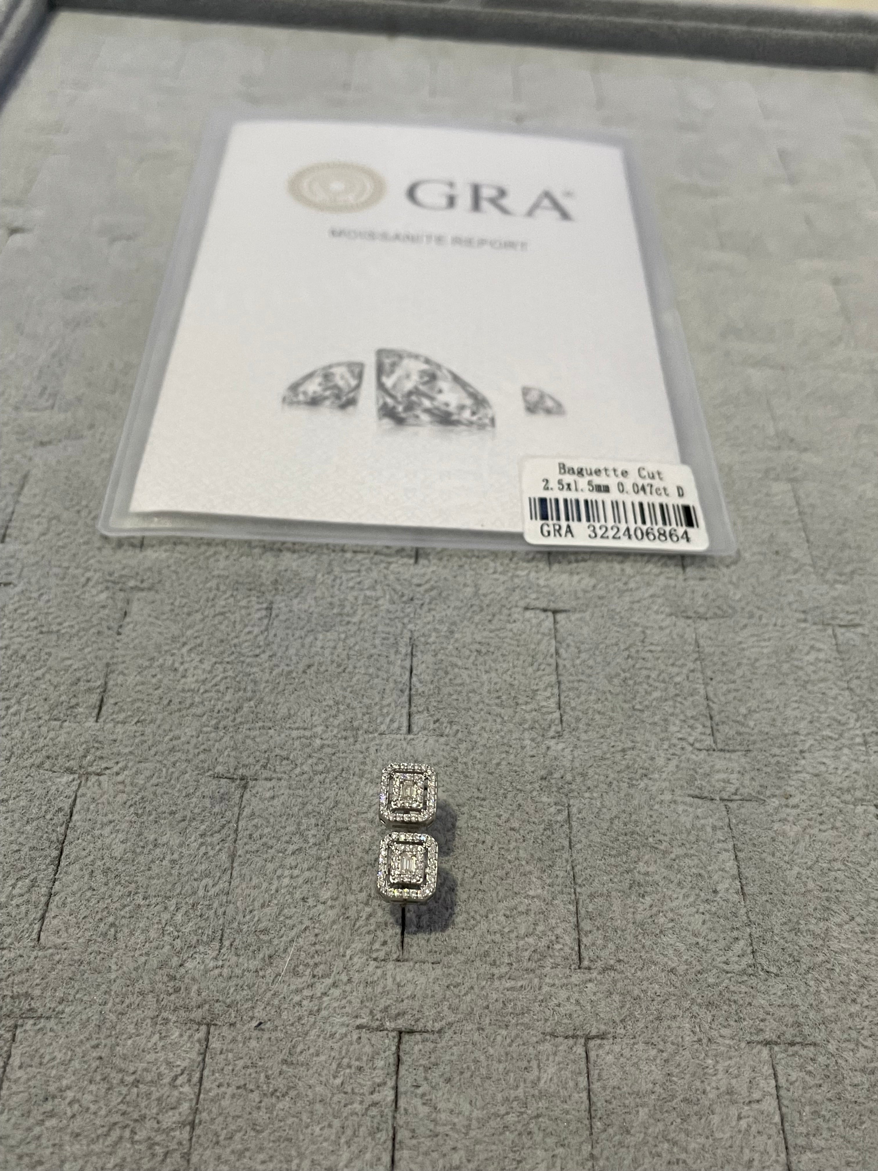 Aretes Moissanite Vvs 1