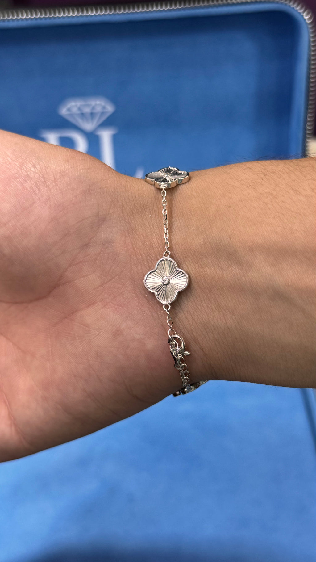 Pulso Van Cleef Plata.925