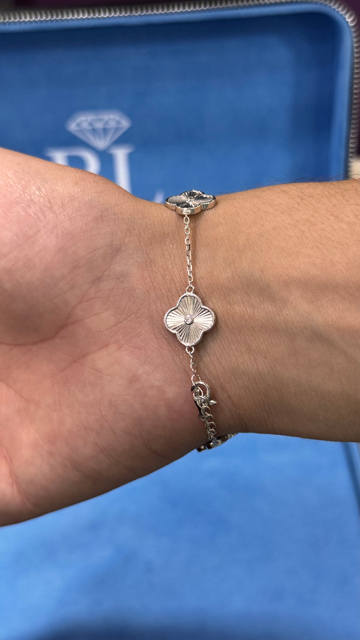 Pulso Van Cleef Plata.925