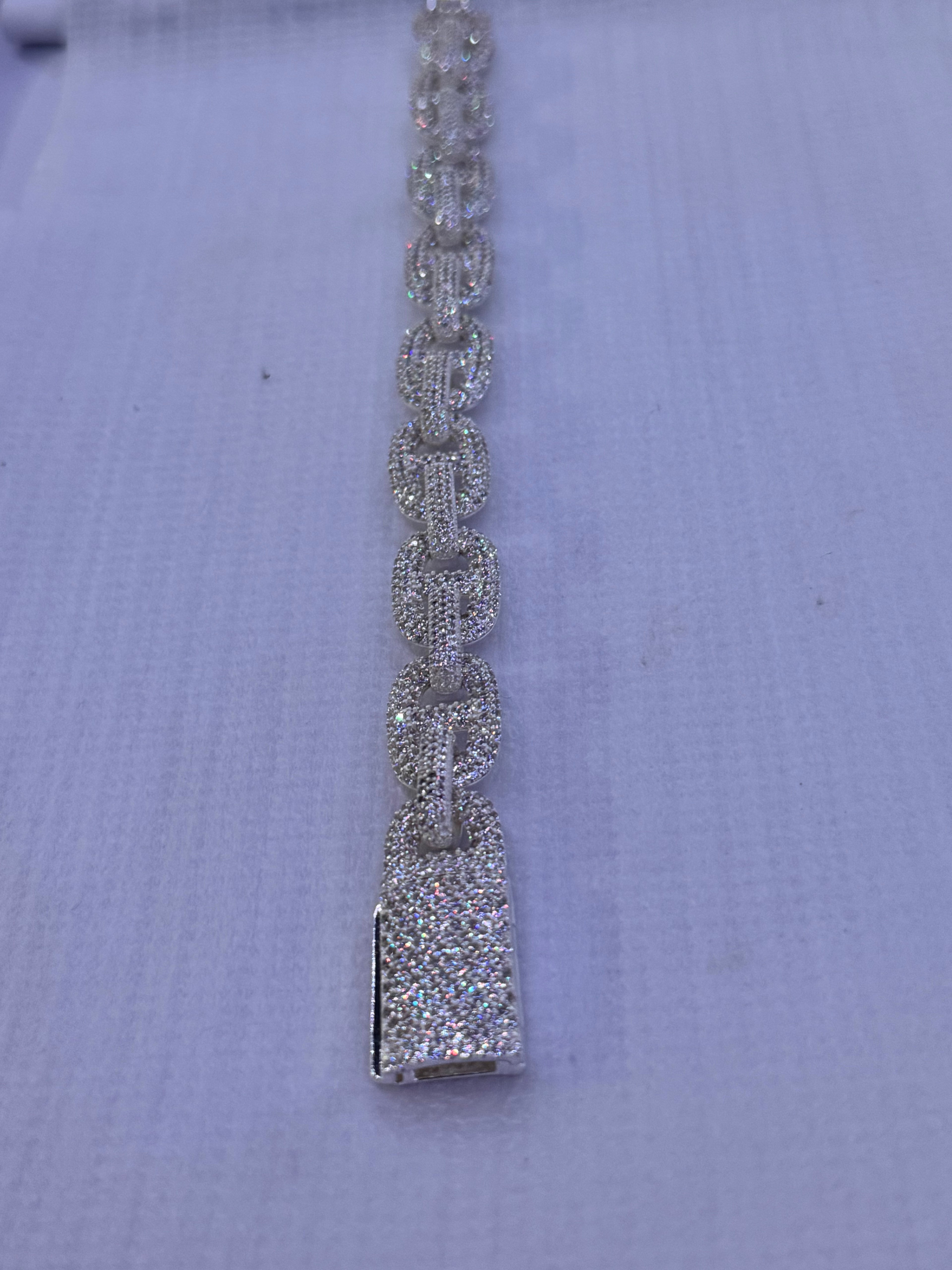 Pulso Tipo Gucci Plata.925