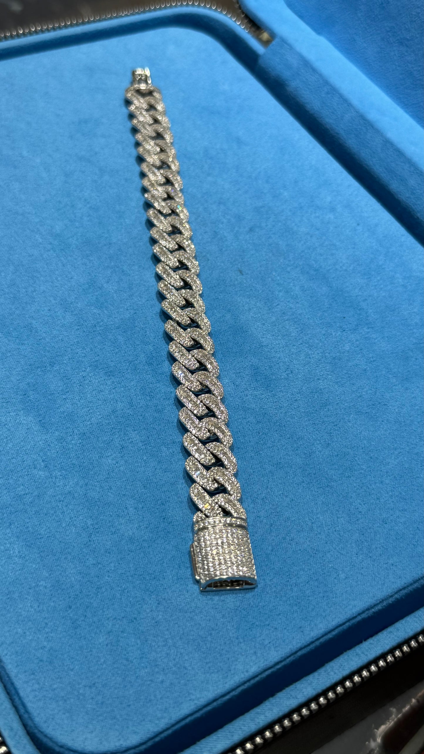 Pulso Baguette Plata.925