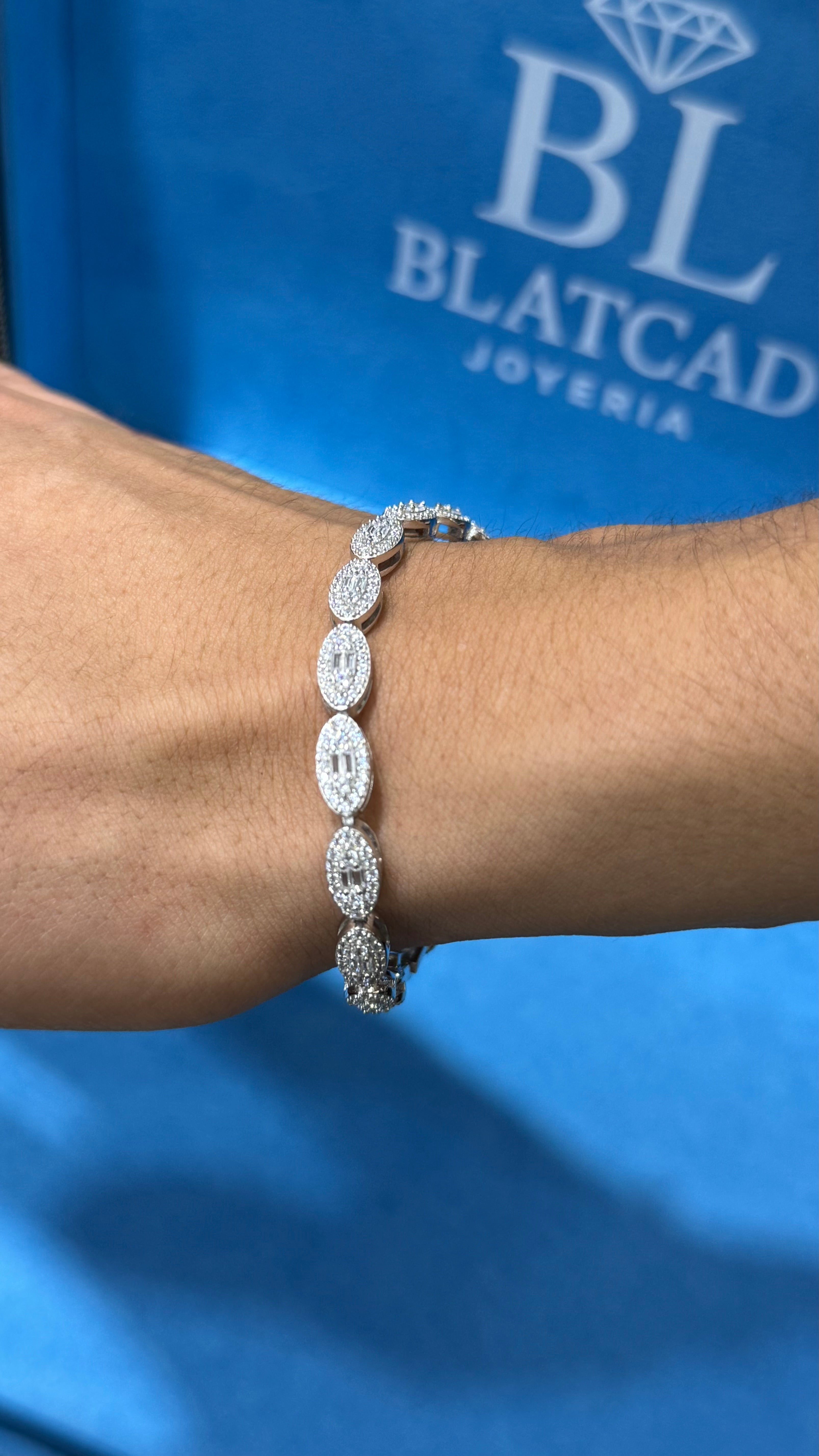 Pulso Óvalo Plata.925