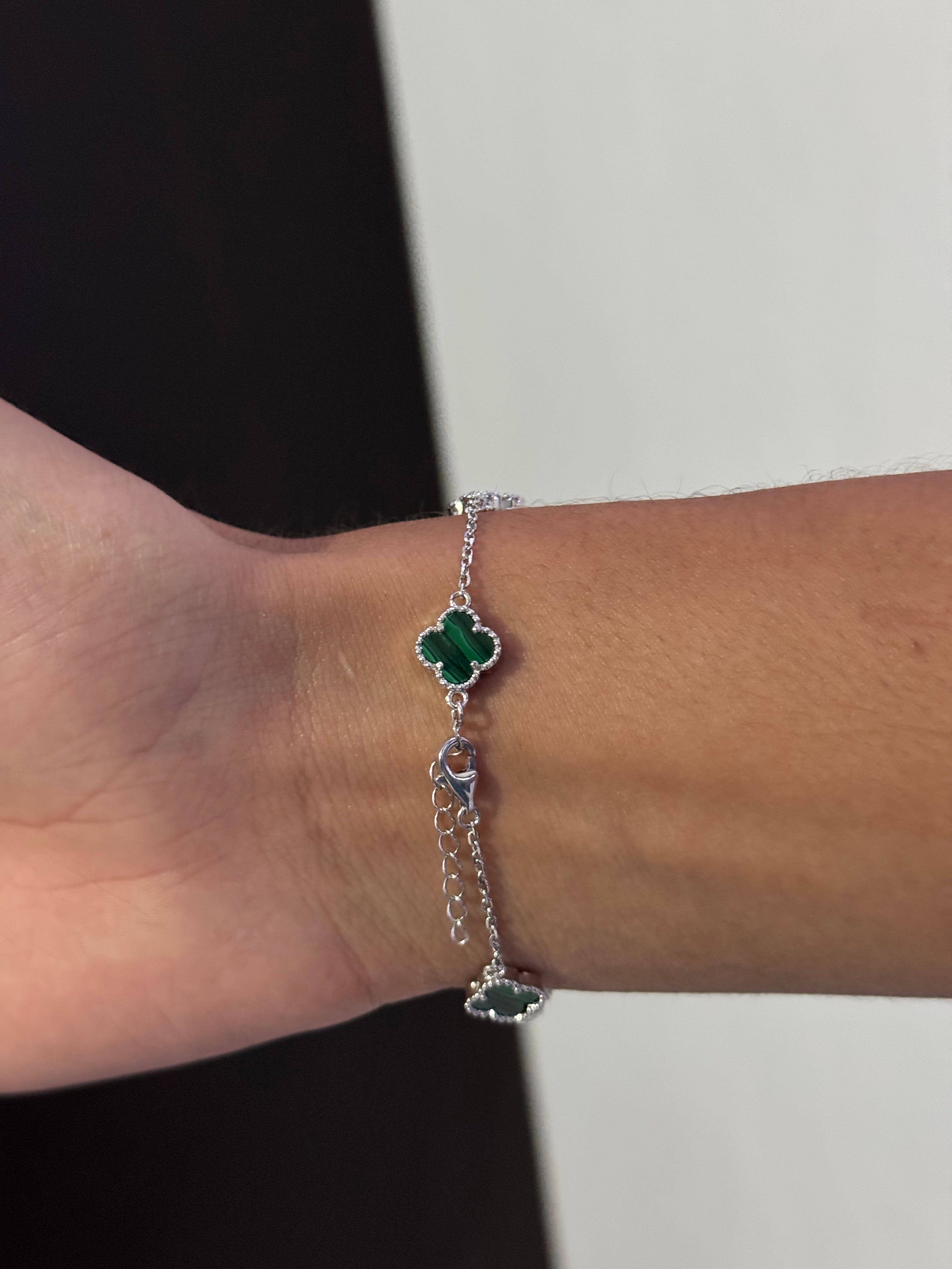 Pulso Van Cleef Plata.925