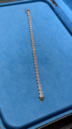 Pulso Tennís Circle Plata.925