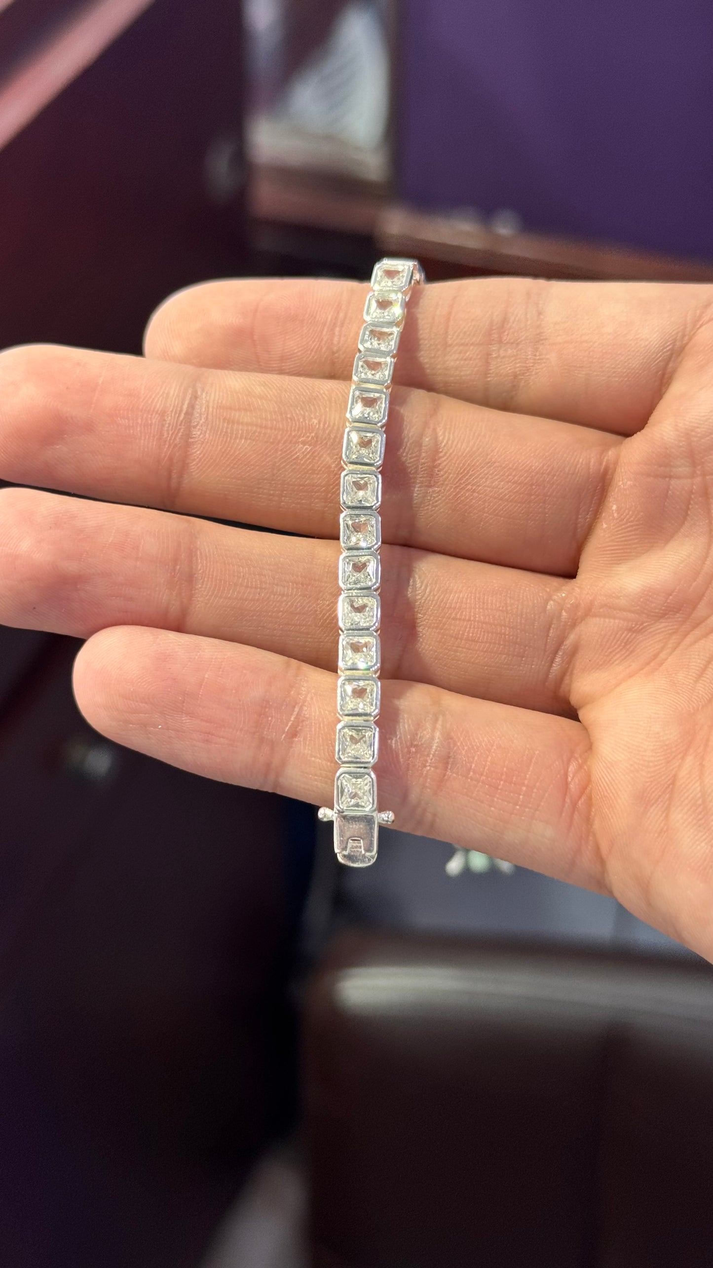 Pulso Cuadrado Plata.925