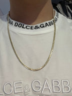 Cadena Barbada Oro 10 l