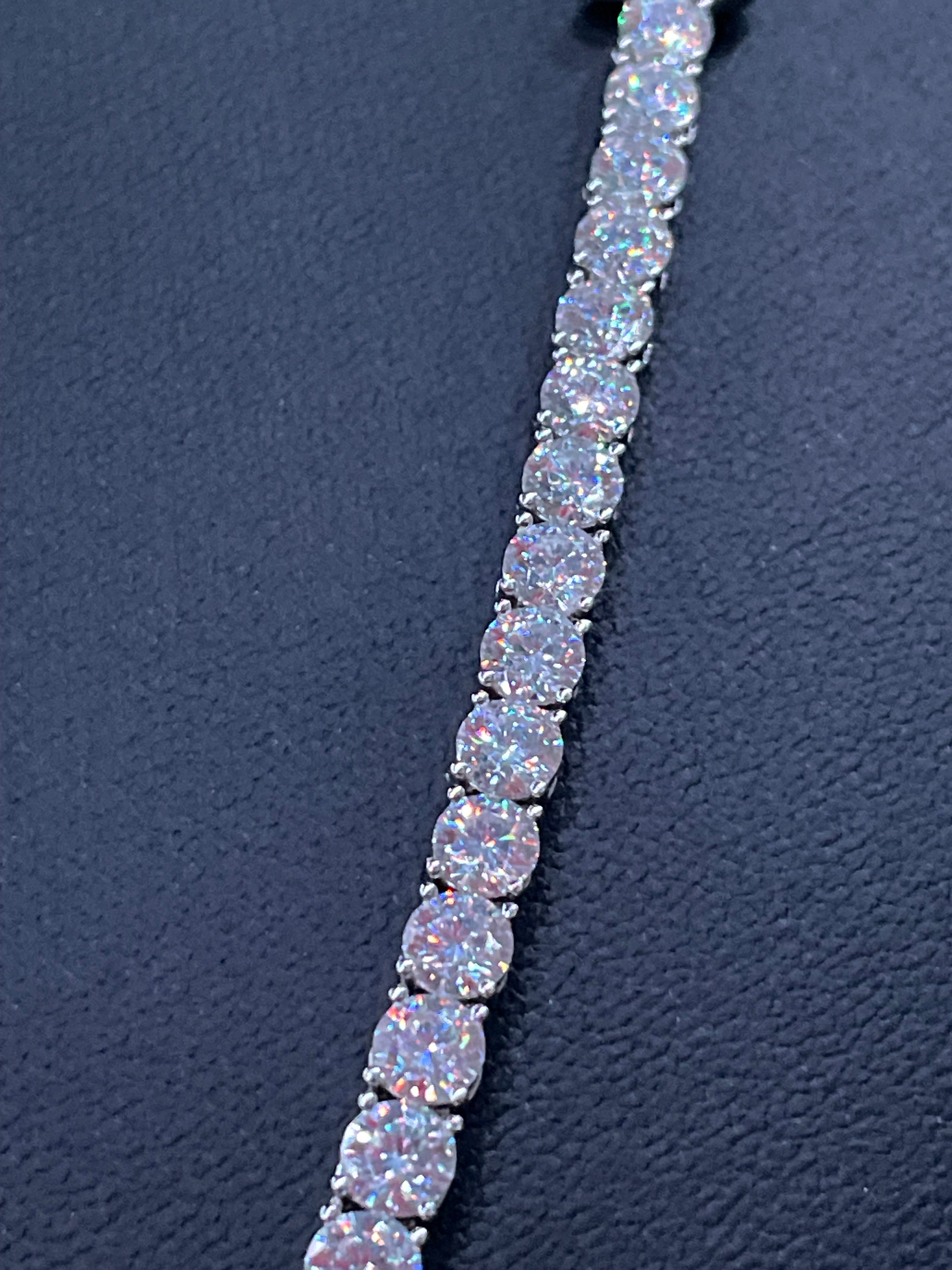 Moissanite Tennis Chain