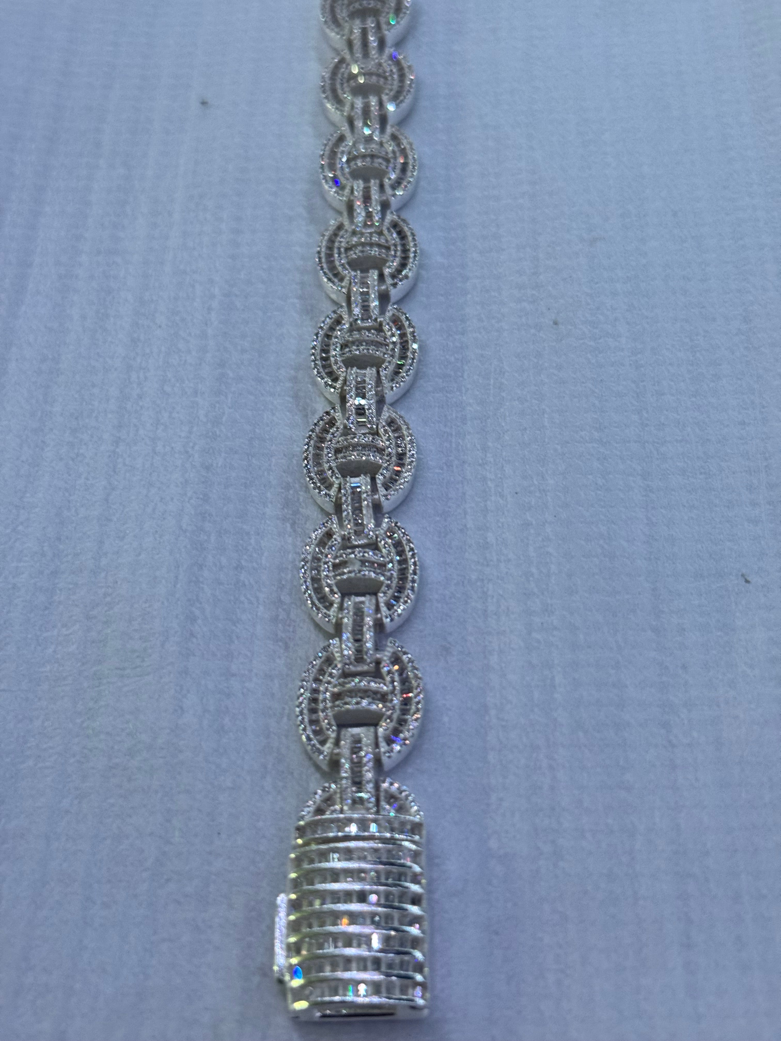 Pulso Tipo Gucci Plata.925