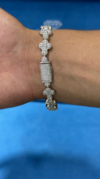 Pulso Cruces Plata.925