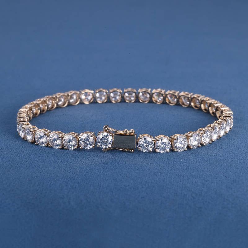 14K Gold Tennis Bracelet