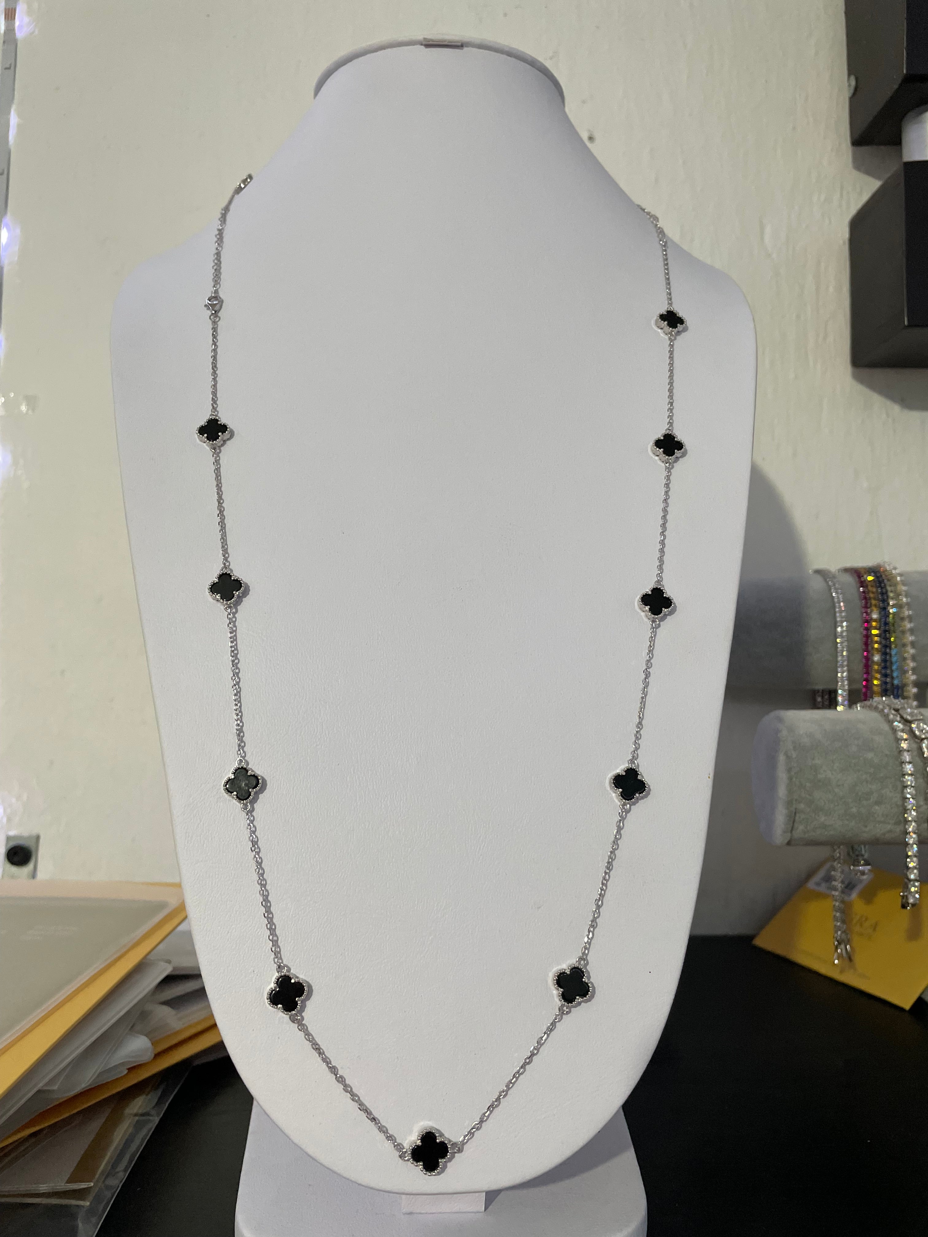 Cadena Tipo Van Cleef Plata.925