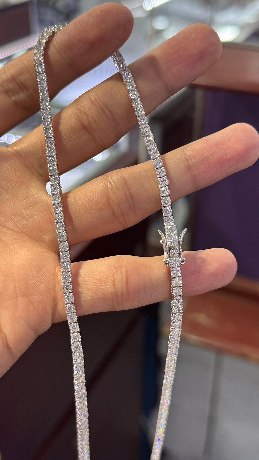 Cadena Tennis Plata.925