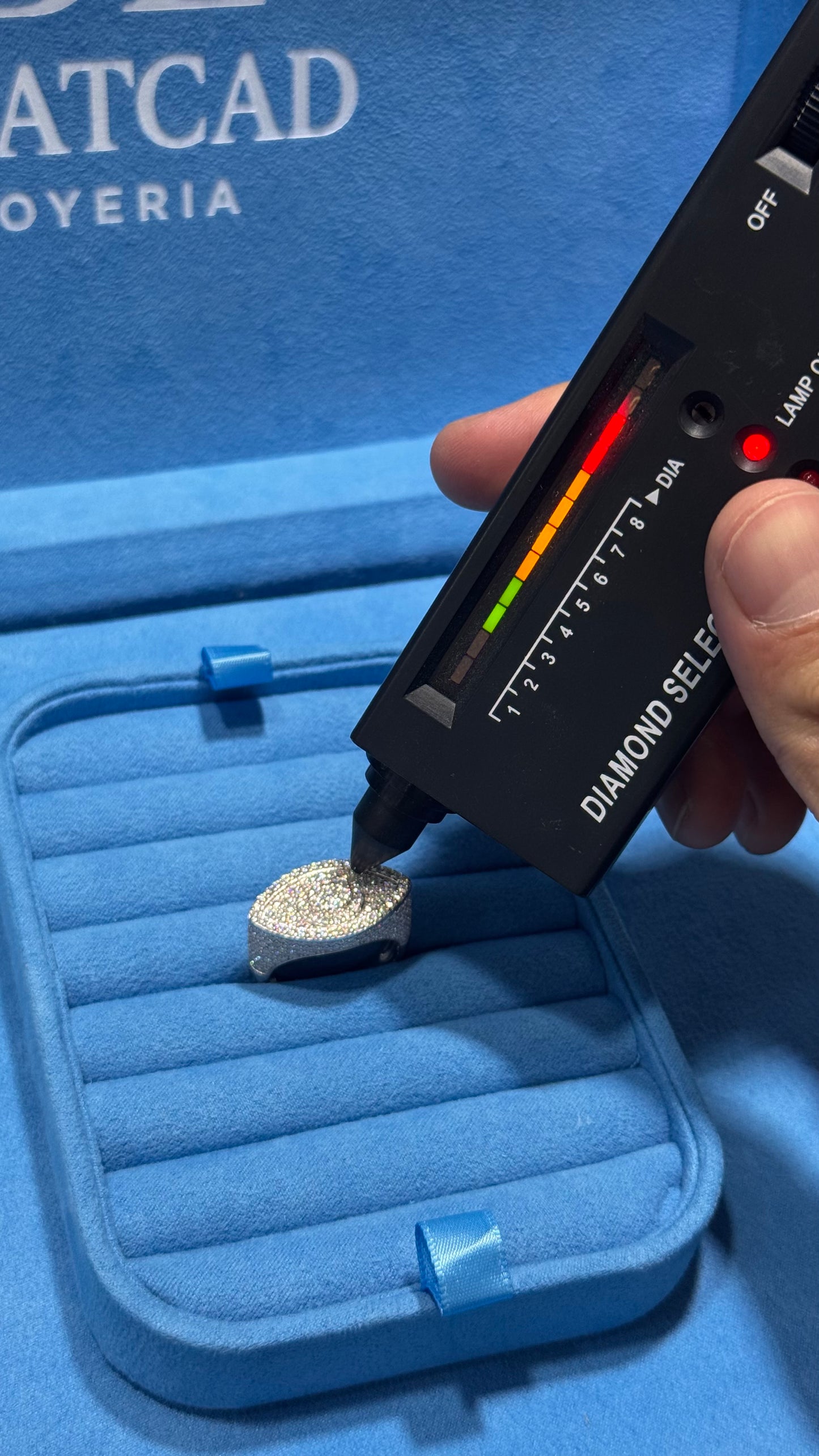 Anillo Ojo Moissanita Plata.925